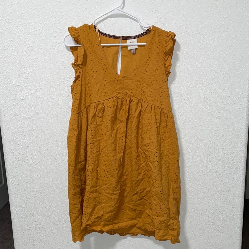Knox Rose Gold Sleeveless V-Neck Sundress